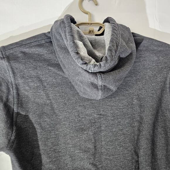Champion Pullover Sweatshirt Hoodie Adult Medium Gray Hooded Pocket Athletic - Picture 6 of 10